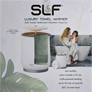 NEW SLF 9073 Luxury 20L Electric Hot Towel Warmer Bucket Spa Salon Open Box